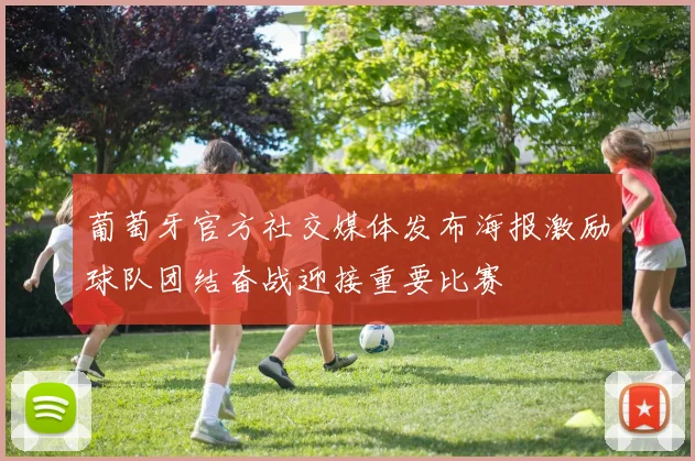 葡萄牙官方社交媒体发布海报激励球队团结奋战迎接重要比赛
