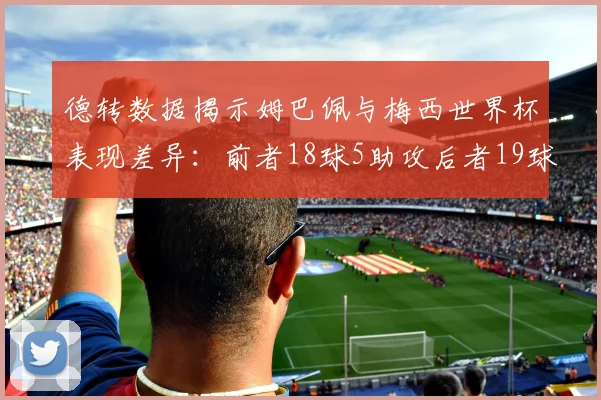 德转数据揭示姆巴佩与梅西世界杯表现差异：前者18球5助攻后者19球8助攻